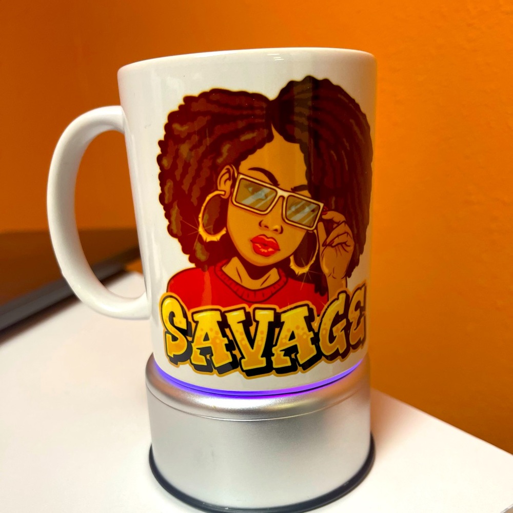 Custom “I’m a Savage” mug